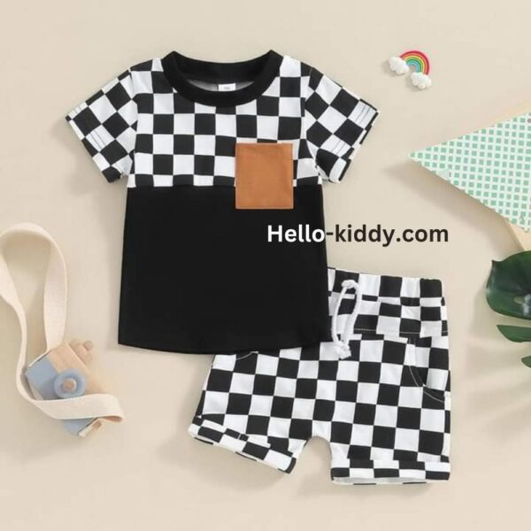 Baby short sleeve t-shirt set