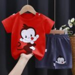 Baby short sleeve t-shirt set