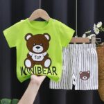 Baby short sleeve t-shirt set