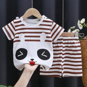 Baby short sleeve t-shirt set