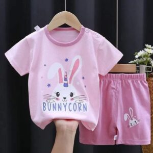 Baby short sleeve t-shirt set