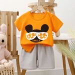 Baby short sleeve t-shirt set