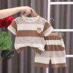 Baby short sleeve t-shirt set