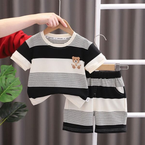 Baby short sleeve t-shirt set