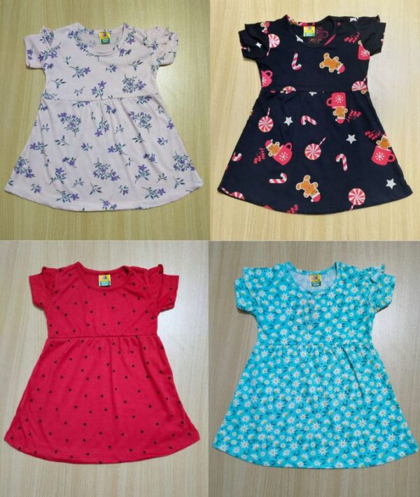 Girls fence frock combo