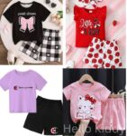 Baby short sleeve t-shirt set