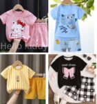 Baby short sleeve t-shirt set