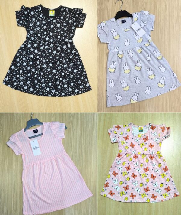 Girls fence frock combo