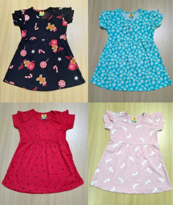 Girls fence frock combo