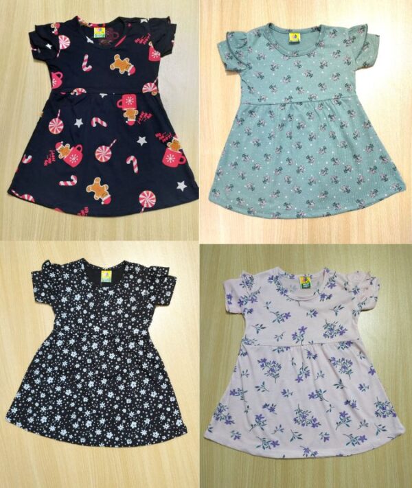 Girls fence frock combo