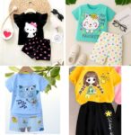 Baby short sleeve t-shirt set