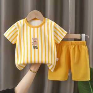Baby short sleeve t-shirt set