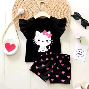Baby short sleeve t-shirt set