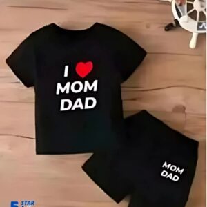 Baby short sleeve t-shirt set
